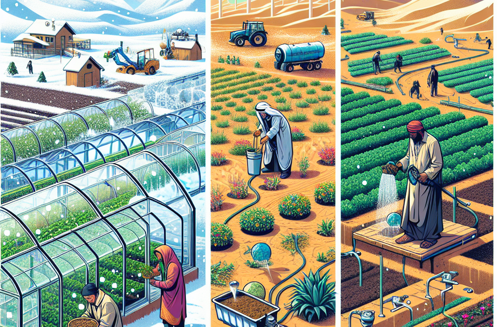 Agricultura en Climas Extremos: Tecnologías para la Adaptación al Cambio Climático