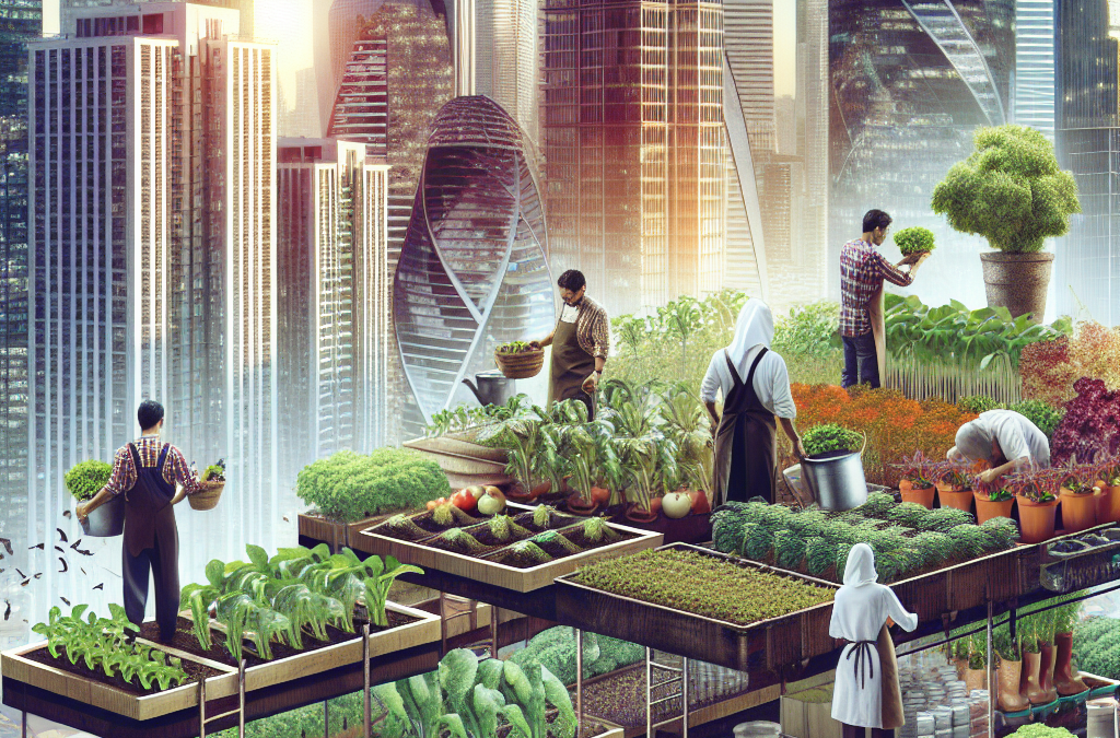 Agricultura Descentralizada: Cómo los Agricultores Urbanos Pueden Alimentar a las Ciudades